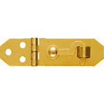thumbnail image 1 of N211-912 0.75 x 2.75 in. Bright Brass Finish Solid Brass Hasp, 1 of 1