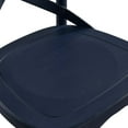 thumbnail image 6 of Modway Gear 43.5" Modern Style Elm Wood Bar Stool in Midnight Blue Finish, 6 of 8