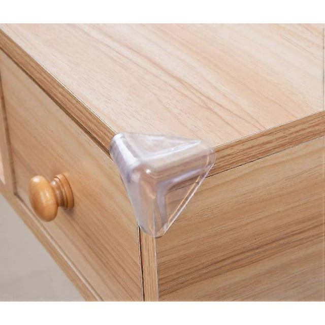Protectores de esquinas de seguridad (12 unidades), transparentes, para muebles, mesas, niños y bebés.