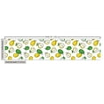 thumbnail image 3 of Ambesonne Fruit Fabric by the Yard Upholstery, Fresh Pear Slices and Leaves, 10 Yards, Green Earth Yellow White, 3 of 5