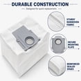 thumbnail image 5 of 10Pack Replacement Dust Bags Compatible with Roborock S8 Pro Ultra,S8+,S7 Max Ultra,S7 MaxV Ultra,Q5+, Q5 Pro+, Q7+,Q7 Max+,8 Max+ Robot Vacuum Cleaner, 3L Large Capacity Disposable Bag Accessories, 5 of 6
