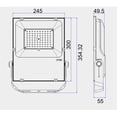 thumbnail image 2 of 80W Led Work Light Led Lights PF0.95 RA80 Led Floodlight Outdoor Slim ,Energy Efficient, 2 of 2