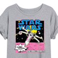 thumbnail image 3 of Star Wars - Luke Skywalker Ship - Women's Oversized Tee, 3 of 5