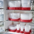 thumbnail image 4 of Rubbermaid TakeAlongs Serving Bowl Food Storage Containers, 15.7 Cup, 2 Count, 4 of 9
