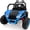 Blue, variant on Sakiyr 24V Ride-On UTV for Kids, 2-Seater Electric off-Road Truck with Remote Control, 3 Speeds, Bluetooth, LED Lights, Metal Frame, Music, Ride on Car Toy for Kids Toddlers