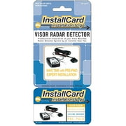 Visor Mount Radar Detector