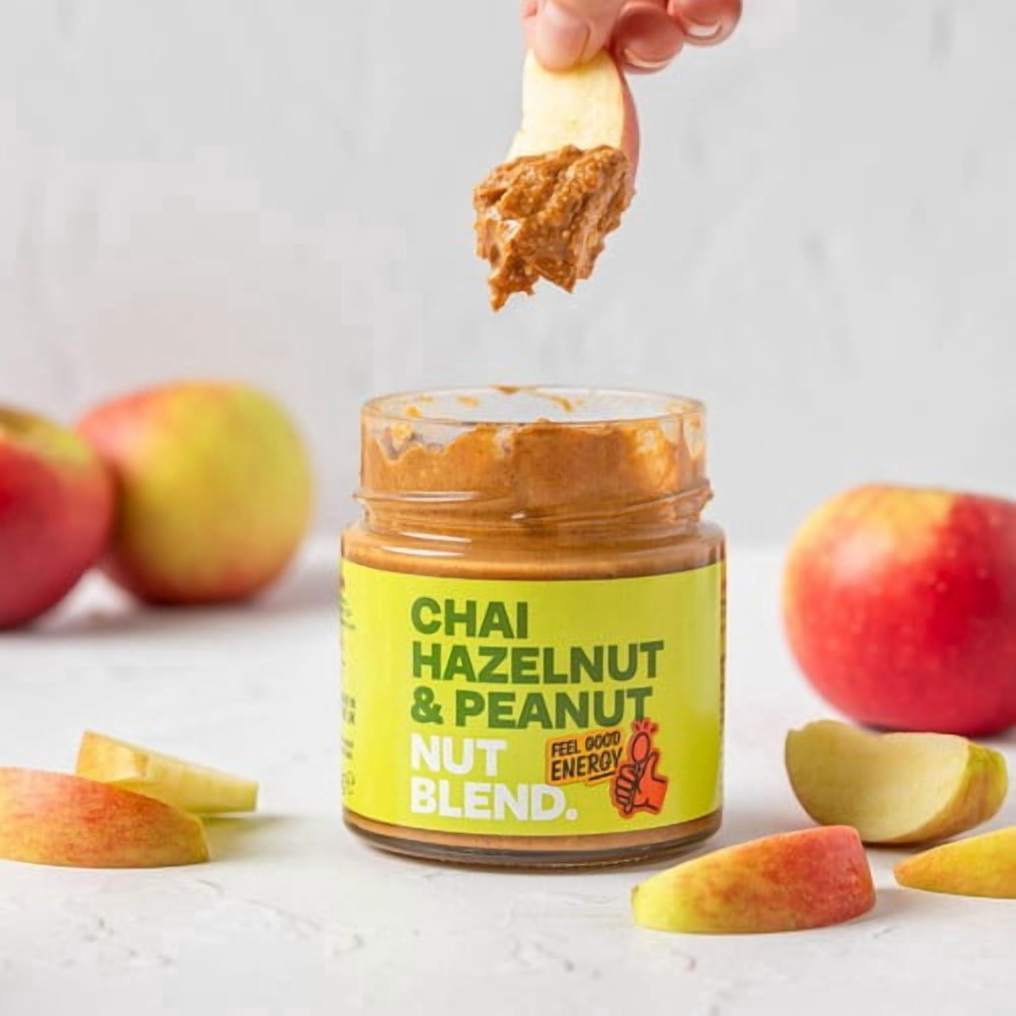 Nut Blend Chai Hazelnut & Peanut Butter 200g, British Import (Pack of 3)