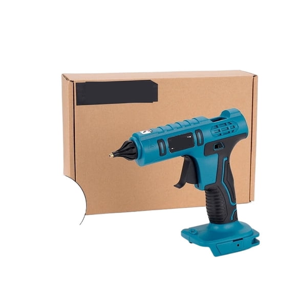 500W Cordless Electric Hot Melt Glue Gun 18V Battery 11mm Glue Stick Hot Melt Welding Hot Air Gun For Home Crafts DIY ,Easy to Use