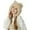 Beige, variant on Hats category Womens and Thick Knit Hat Cute Cat Ears Three Hair Fashion Wool Hat Warm Hat