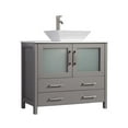 thumbnail image 3 of Vanity Art VA3136G 36 in. Single Sink Bathroom Vanity Set, Gray, 3 of 5