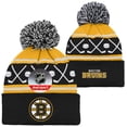 thumbnail image 3 of Infant Boston Bruins Face-Off Cuffed Knit Hat - Size Babies Up to 12 Months, 3 of 4