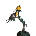 thumbnail image 2 of Nifao Two Sparrows on tree - Bronze Statue – Home Decor Sculpture, 17"L x 8"W x 17"H, 2 of 9