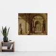 thumbnail image 2 of De Giselaer Archangel Gabriel Appearing Zacharias Extra Large XL Wall Art Poster Print, 2 of 3