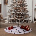 thumbnail image 4 of Sikiie Dachshund Dog Nativity Christmas Tree Skirt, Jesus Christian Winter Holiday Tree Mat Decoration(30-48IN)30", 4 of 6