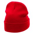 thumbnail image 3 of Labor Day Workers Embroidered 12 Inch Long Knitted Beanie - Red OSFM, 3 of 5