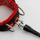 thumbnail image 2 of Cordón de apnea ajustable de acero inoxidable con muñequera de buceo profesional Cuerda de seguridad para deportes subacuáticos Apnea , ROJO Baoblaze Cordón de apnea, 2 of 7