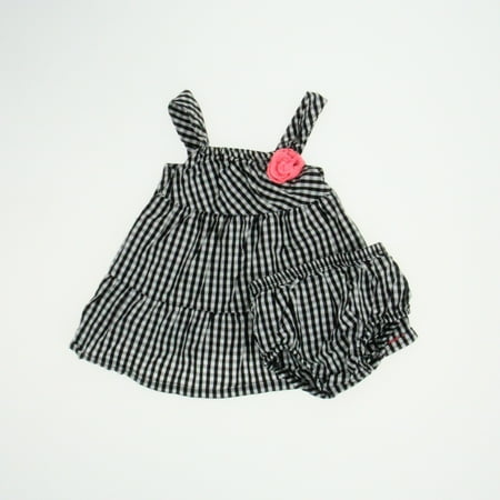 

Pre-owned Calvin Klein Girls Black | White Dress size: 3-6 Months