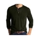 thumbnail image 1 of Sunloudy - Camisetas para hombre, manga larga, cuello, diseño de botones, bolsillos, ropa de calle decorativa, tops de fondo Sunloudy  moda, 1 of 3
