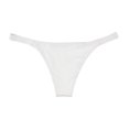thumbnail image 2 of Tavik Womens Heather Bikini Swim Bottom, White, Small, 2 of 2