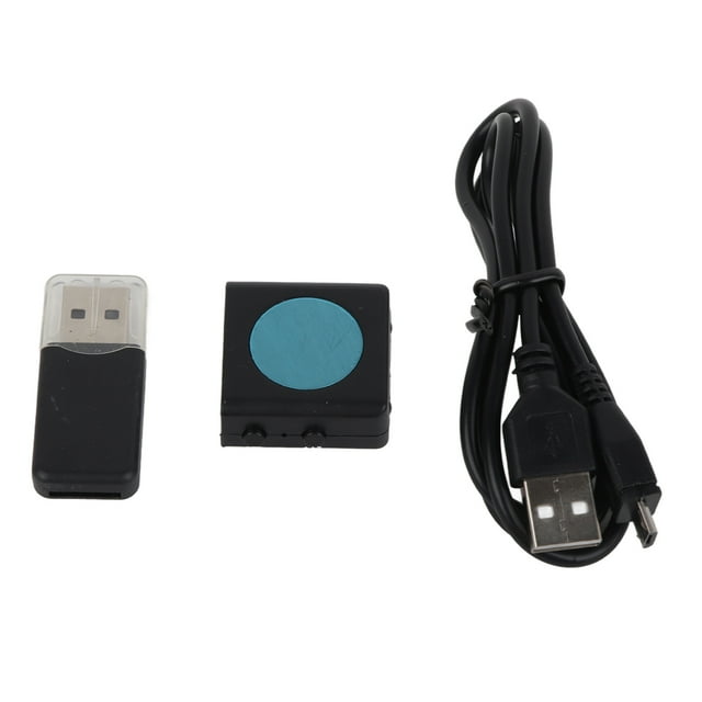Mini cámara de seguridad 1080P con tarjeta de visión nocturna, 3 x 2,8 x 1,1 cm