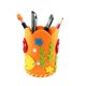 thumbnail image 2 of Portalápices para niños Lindo juguete artesanal de bricolaje Primera infancia 2 # Redonda naranja Sywqhk Libre de BPA, 2 of 6