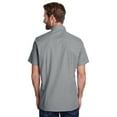 thumbnail image 2 of Artisan Collection by Reprime Mens Microcheck Gingham Short-Sleeve Cotton Shirt - RP221, 2 of 3