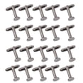 thumbnail image 2 of 20 piezas al por mayor hombres de 8 mm de almohadilla forma forma forma en ajustes gemelos gemelos, 2 of 7