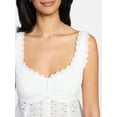 thumbnail image 4 of Madden NYC Sleeveless Eyelet Tank, Womens, 4 of 5