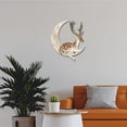 thumbnail image 5 of Metal Moon Animal Skull Wall Decor, Metal Wall Decor, Metal Moon and Animal Decor, Moon and Animal Wall Decor, Moon and Skull Wall Decor, Unique and Mysterious Home Decor (21), 5 of 6