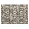 thumbnail image 2 of Addison Rugs Chantille Indoor/Outdoor Transitional Floral Brown Washable Rectangle Rug, 1'8" x 2'6", 2 of 6
