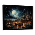 thumbnail image 2 of Designart "Islamic Astronomy Islam painting II" Islamic Floater Framed Canvas Art Print, 2 of 7
