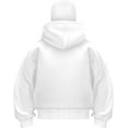 thumbnail image 2 of Men's Balaclava Hoodie Half Zipper Jacket Double Hooded Sweatshirt Wind Resistant Athletic Coat, 2 of 2