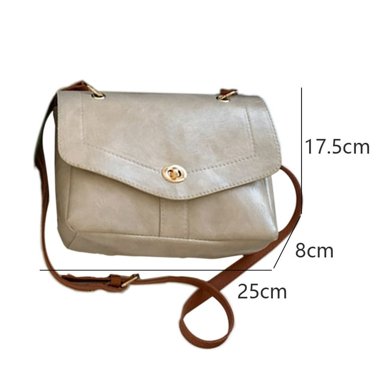 Genuine Leather Shoulder Bag Small Crossbody Handbags for Women