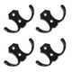 thumbnail image 5 of 4 unids robusta dual gancho colgadores de pared sala de pared ropa ropa ropa ganchos, 5 of 5
