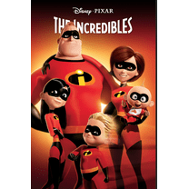 The Incredibles (2004) 24x36 Movie Poster, Pixar Animated Classic