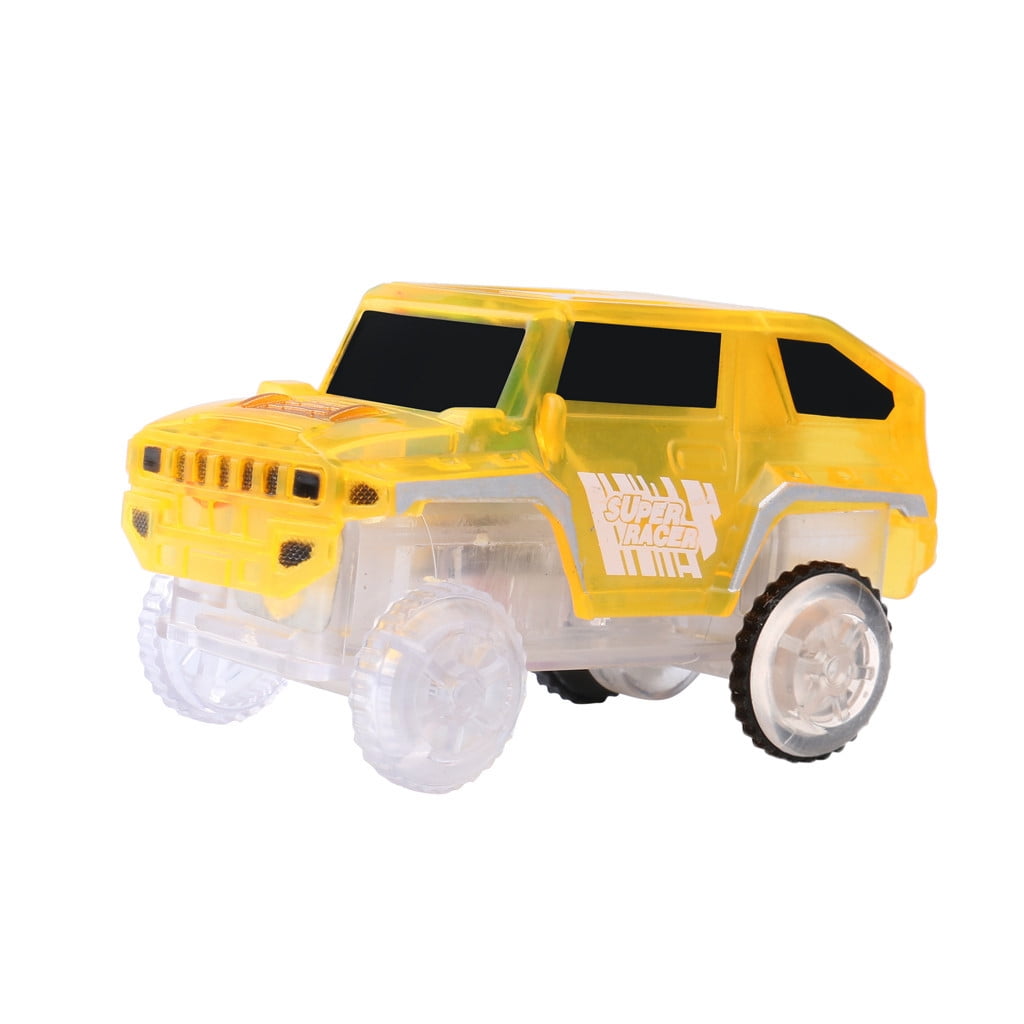 Electronics Special Car for Magic Track Toys With Flashing Lights Educational 