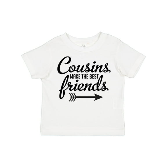 Inktastic Cousins Make the Best Friends with Arrow Boys or Girls Toddler T-Shirt