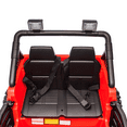 thumbnail image 4 of Joyracer 800W 24 Volt Ride on Toys, 4WD/2WD Switchable, Kids Ride on Car Truck w/ 2 Seater Remote Control, Power Car Wheels, 3 Speeds, Spring Suspension, Bluetooth Music for Girls Boys, Red, 4 of 12