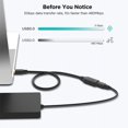 thumbnail image 4 of QGeeM Cable de extensión USB Extensor de cable USB 3.0 para PC Laptop Smart-TV PS4 Xbox SSD Cable USB Cable de extensión macho a hembra Cable de datos USB a USB Cable de extensión USB USB 3.0 2.0 Cabl, 4 of 5