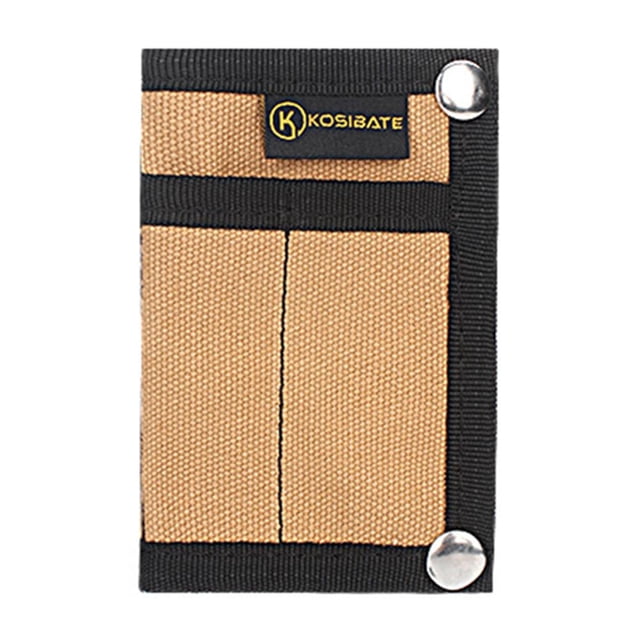 Monedero tipo billetera, estuche para tarjetas, monedero para caza y deportes al aire libre (caqui)