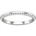 thumbnail image 3 of FB Jewels 14k White Gold 1/5 CTW Diamond Wedding Ring Band Size 7, 3 of 3