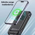 thumbnail image 4 of Mr. Gadgets Solar Blast Power Bank 20000 Mah Bateria Panel Solar De Carga Portatil Con Linterna, Manivela De Emergencia, Carga Inalambrica, Color Negro Con Negro., 4 of 7