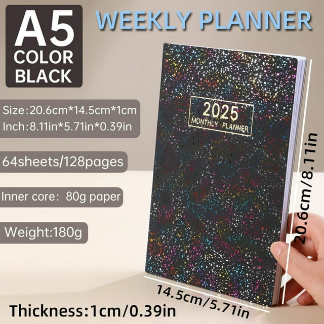 To Do List Notepad, 5.71*8.11 Inch Daily Planner Undated Planner To Do List Notebook Checklist Productivity Organizer Day Planner for Office Schedule Agenda