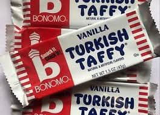 Bonomo Vanilla Turkish Taffy Candy Bar 1.5 oz.