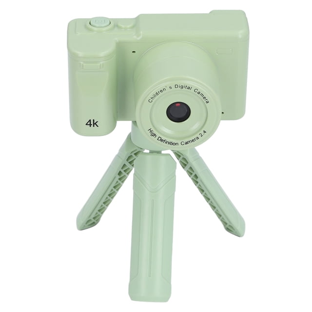 Cámara Digital 4K, Cámara De Vídeo Con Lente Trasera Delantera HD De 50 MP Con Trípode Estabilización De Imagen Electrónica Enfoque Automático Filtros Multicolores Para