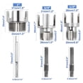 thumbnail image 3 of Homekingdee 3 Set PVC Pipe Internal and External Thread Cutter - Dual Function Threading Tool for Drills and Hand Tools, Metal Construction for Plumbing, DIY and Electrical Applications, 3 of 3