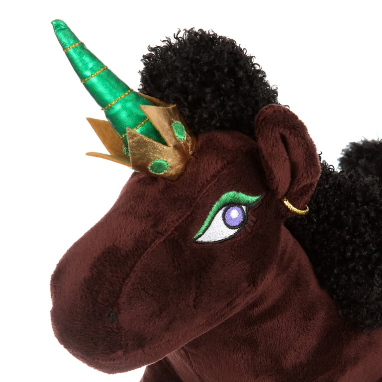 Black store stuffed unicorn