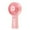 Pink, variant on Blukids Mini Portable Fan, Powerful Handheld Fan USB Rechargeable,Personal Small Desk Fan for Home School Office Outdoor Travel