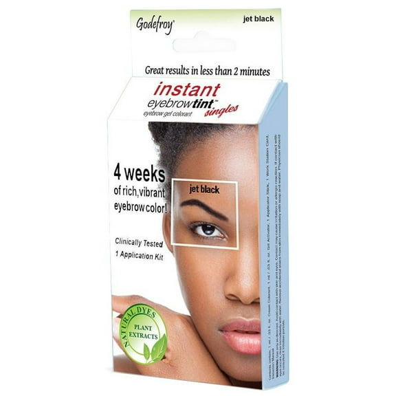 Instant Eyebrow Tint Sensitive - Single App Kit - Jet Black