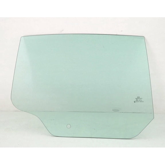 Passenger Right Side Rear Door Window Door Glass Compatible with Dodge Charger 2011-2023 Models